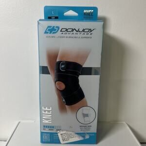 NEW DonJoy Advantage Knee Sleeve, Warmth & Compression, Terrycloth Lined Size L